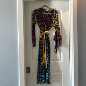 Vintage Anthropologie Bohemian Floral Dress by Rixo